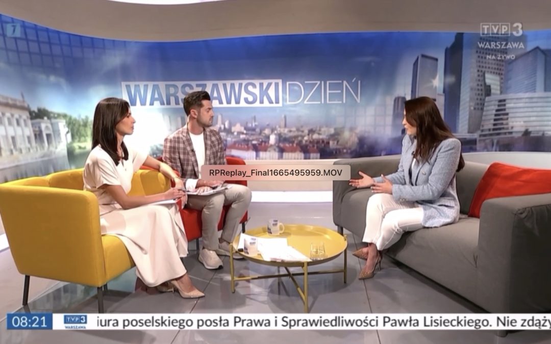 Mec. Karolina Pilawska o restrukturyzacji Getin Noble Bank S.A. w TVP3 Warszawa