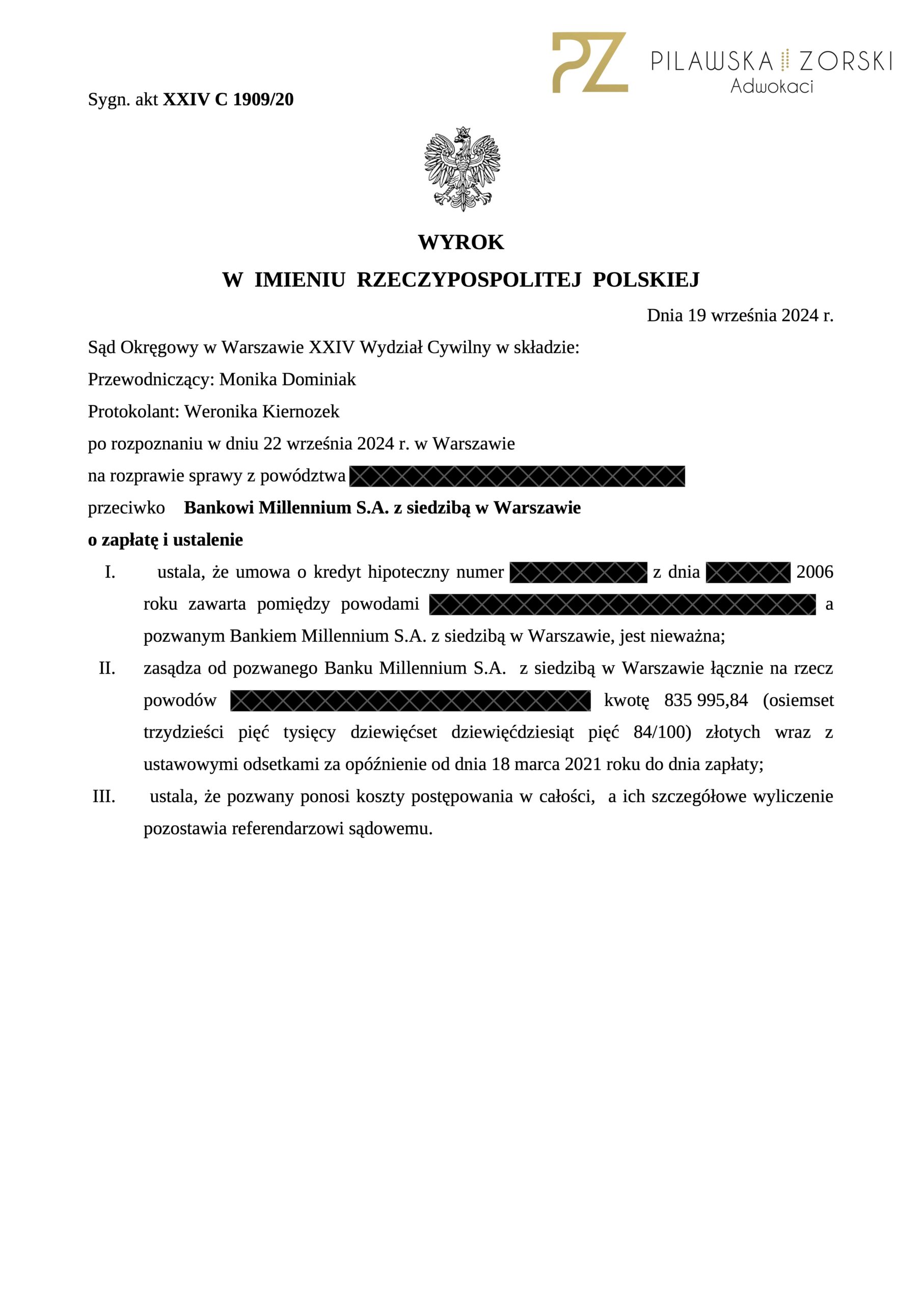 Przewalutowany kredyt