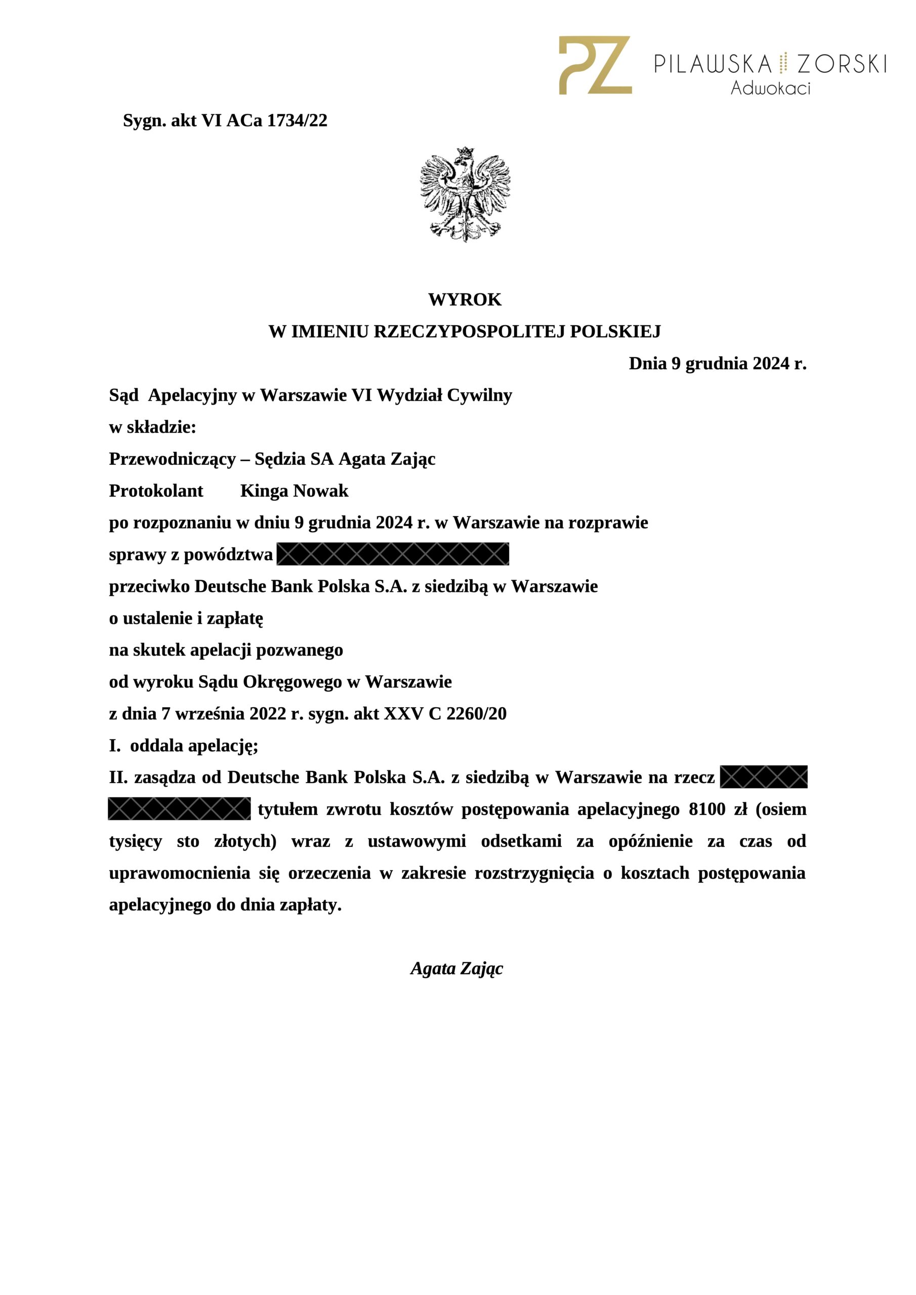kredyt frankowy