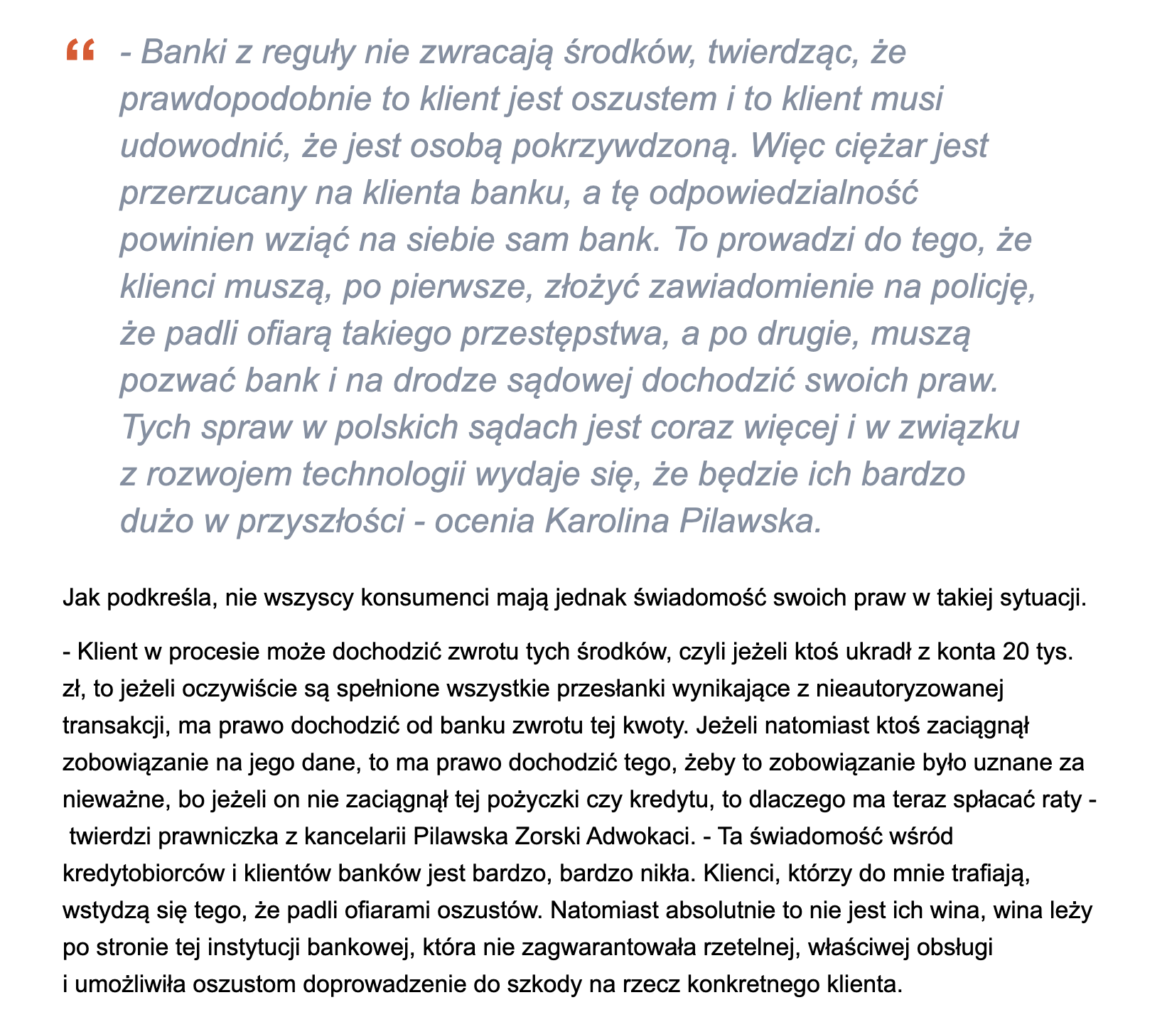 nieautoryzowane transakcje