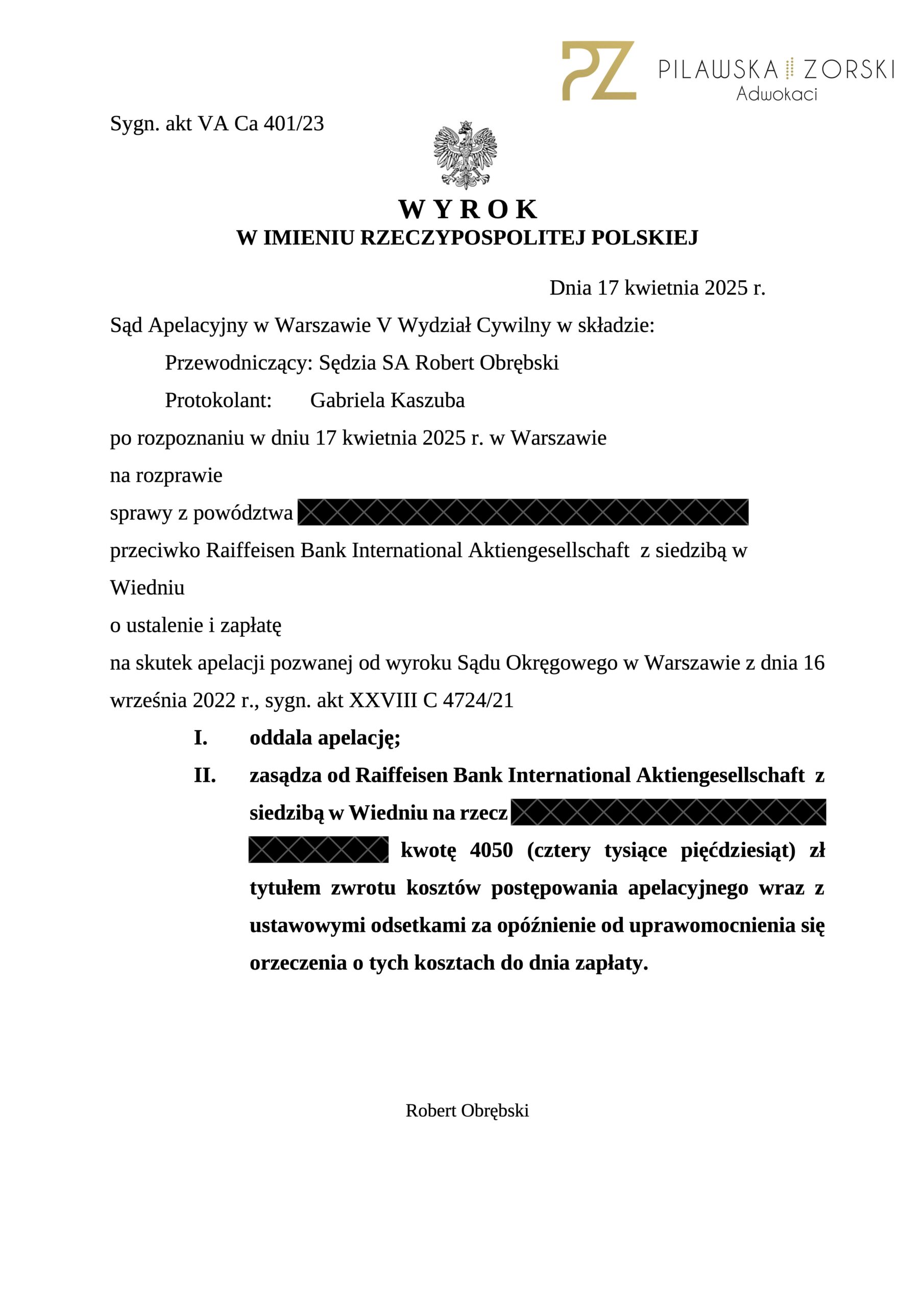 kredyt frankowy