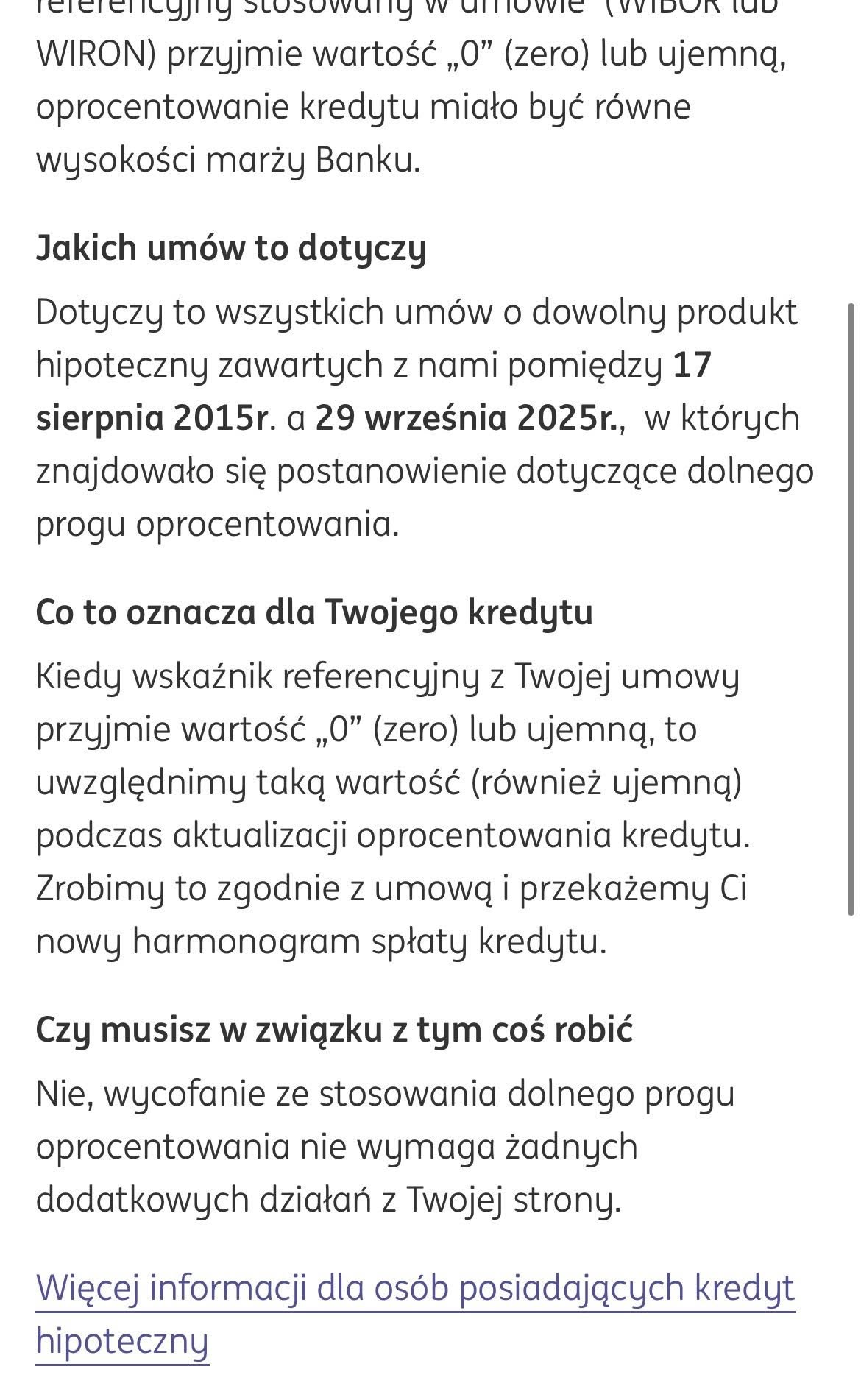 klauzula dolnego progu oprocentowania