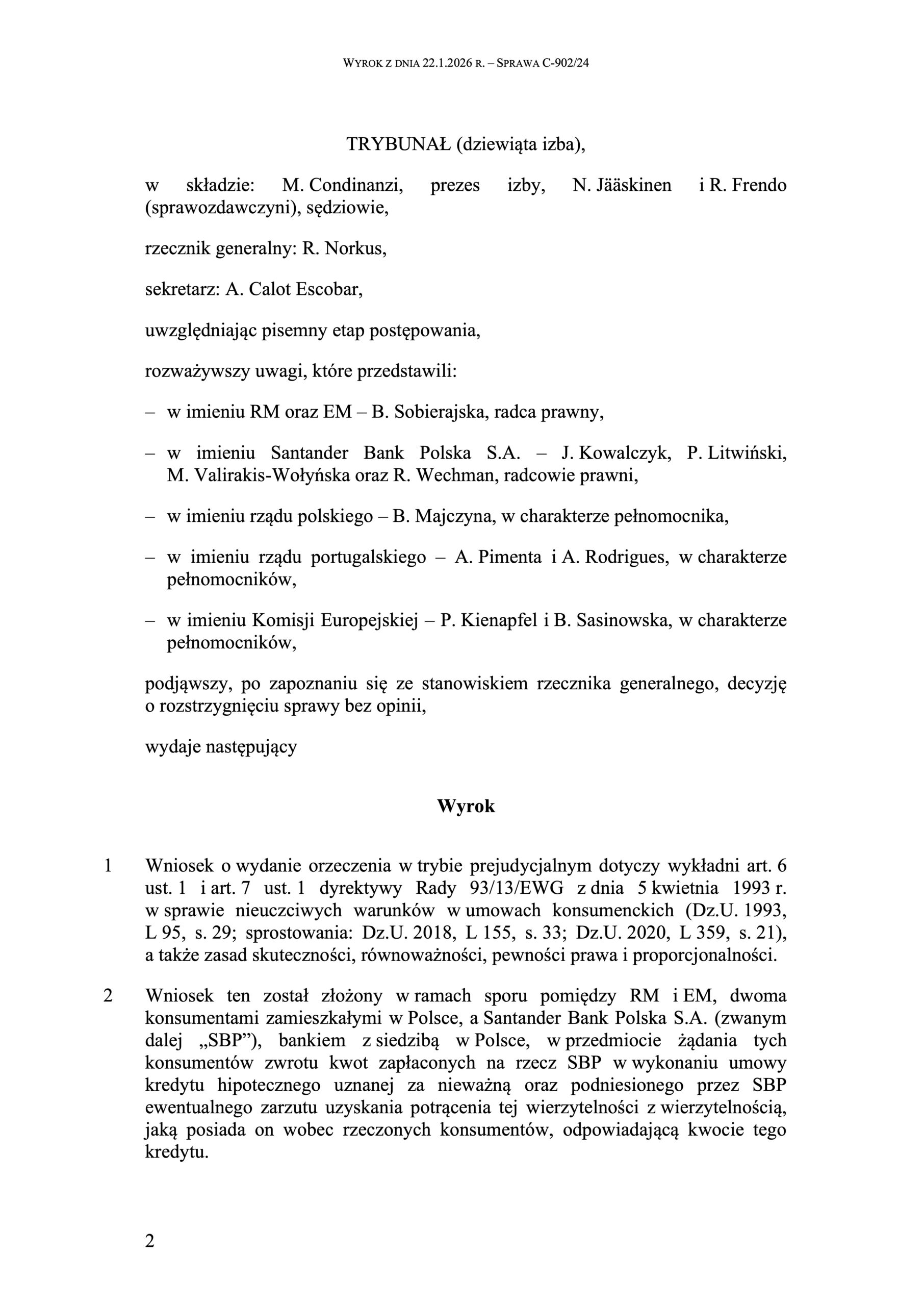 wyrok TSUE C-902/24